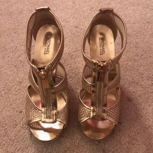 Michael Kors Heels (WORN ONCE)